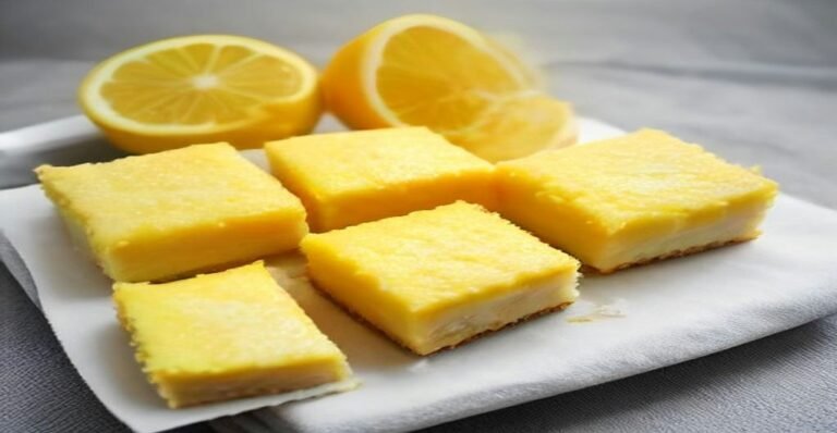 Best Lemon Bars Recipe (Buttery & Tangy)