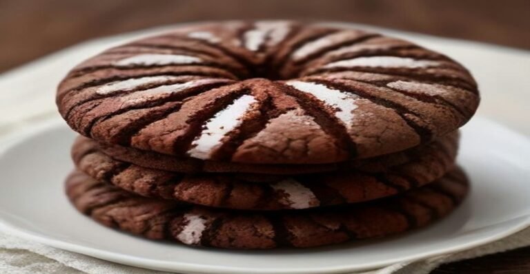 Chocolate Crinkle Cookies Recipe (Fudgy)