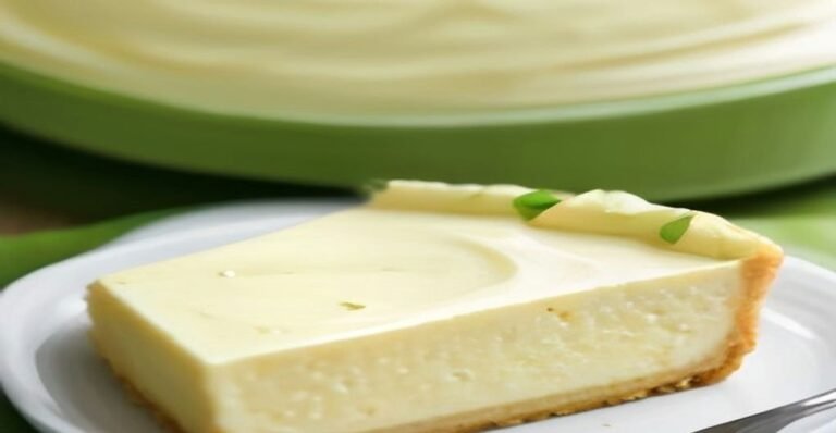 Classic Key Lime Pie Recipe (Easy)