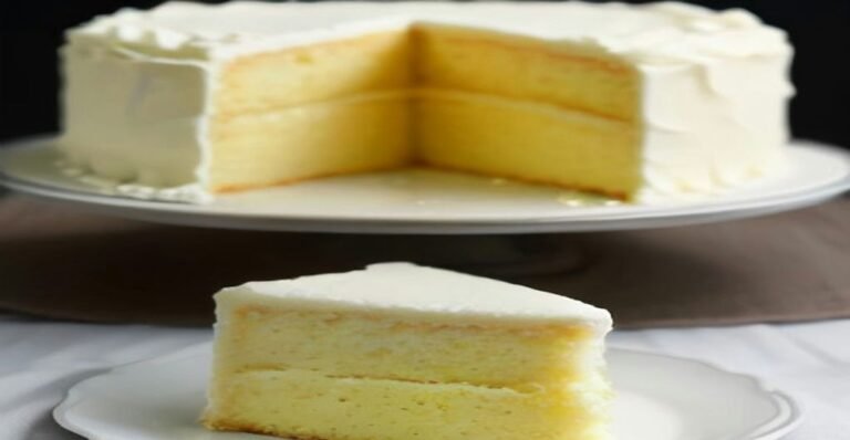 Classic Vanilla Cake Recipe with Buttercream